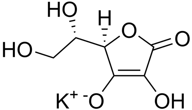 formula chimica ascorbato di potassio